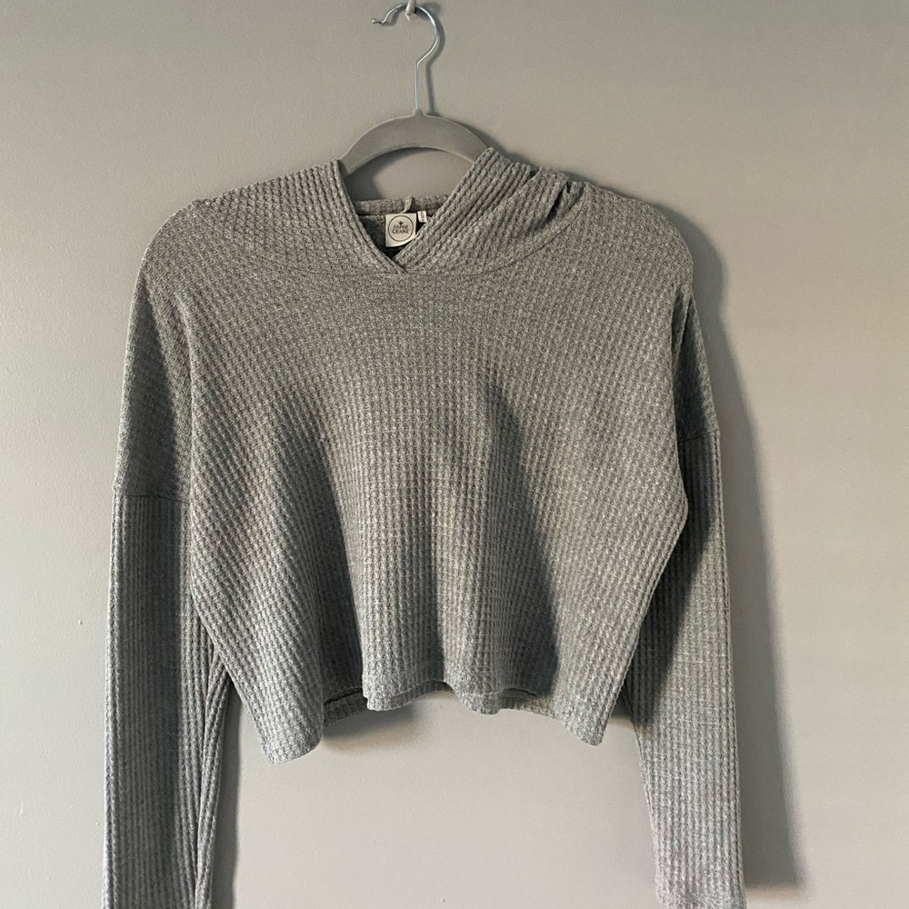 Cropped hoodie